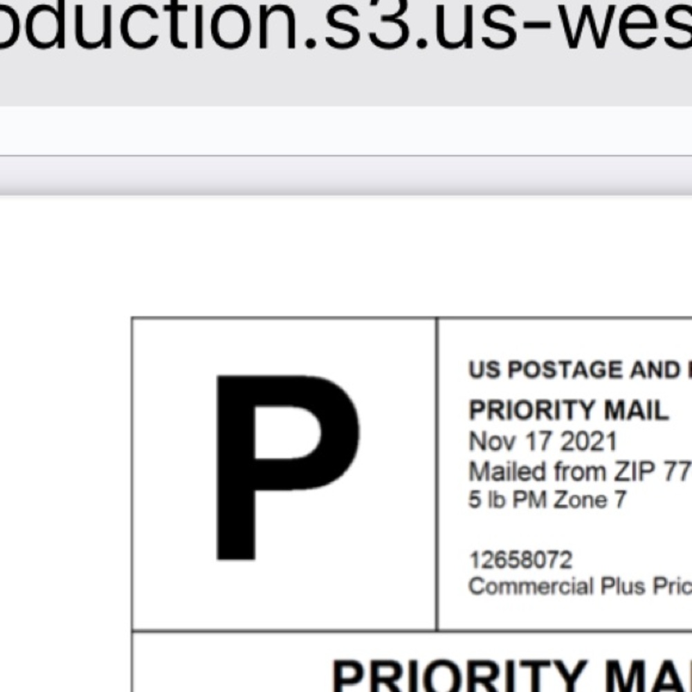Overnight shipping $72